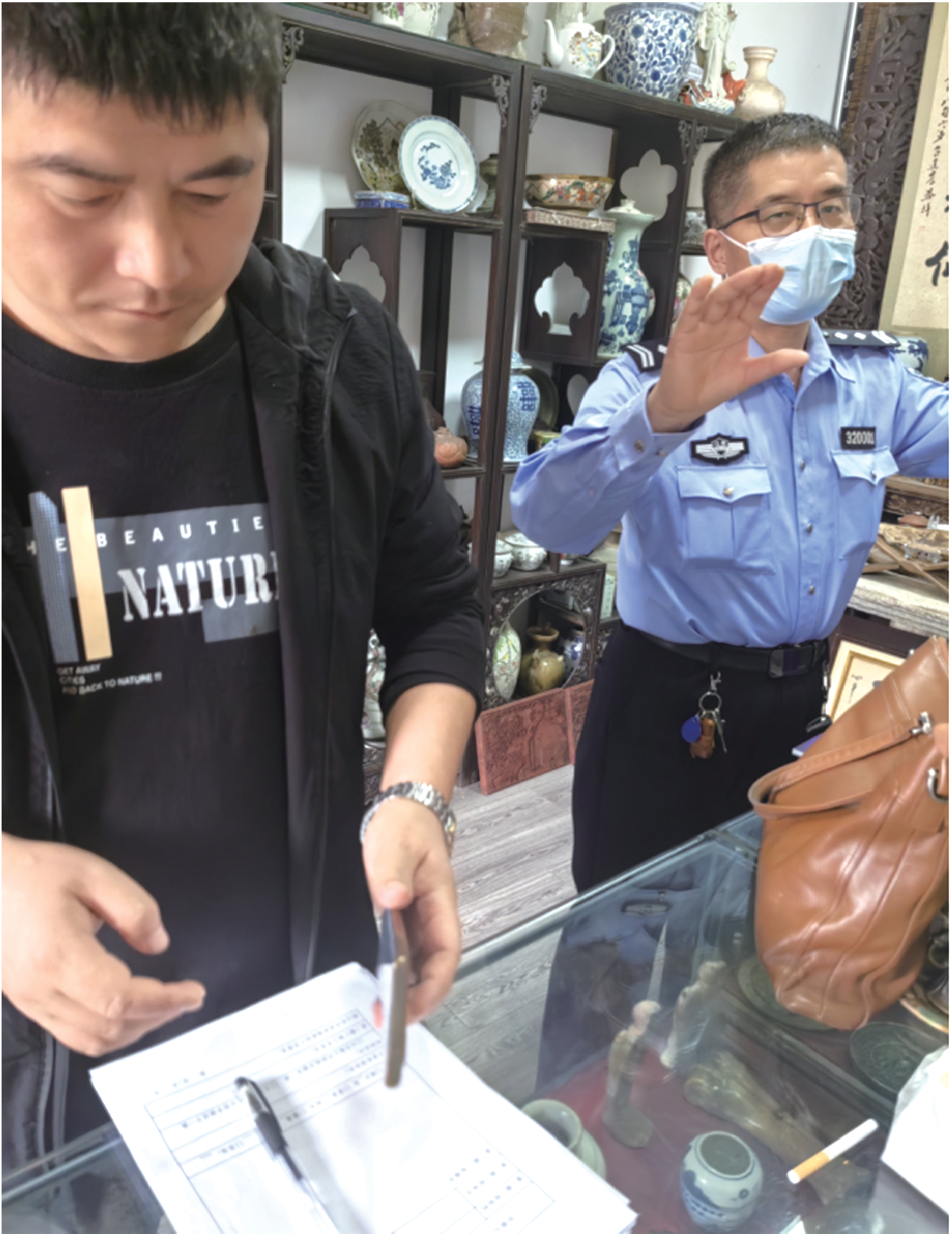 我会会员为被盗品提供鉴定和价格认定